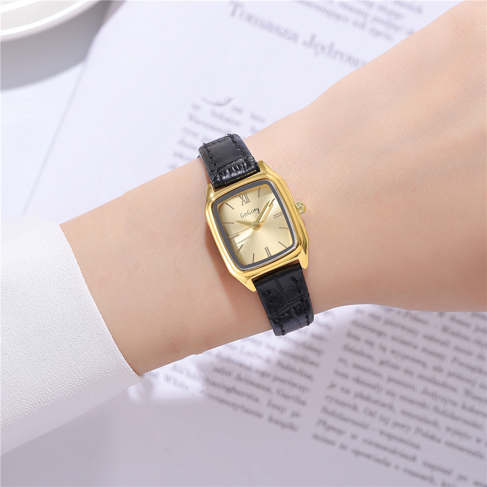 Basic Modern Style Classic Style Square Buckle Quartz Women's Watches display picture 3