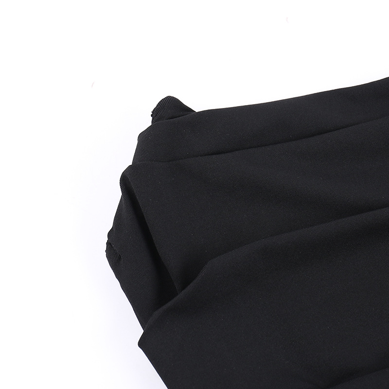 Women's Wrap Crop Top Tank Tops Streetwear Solid Color display picture 17