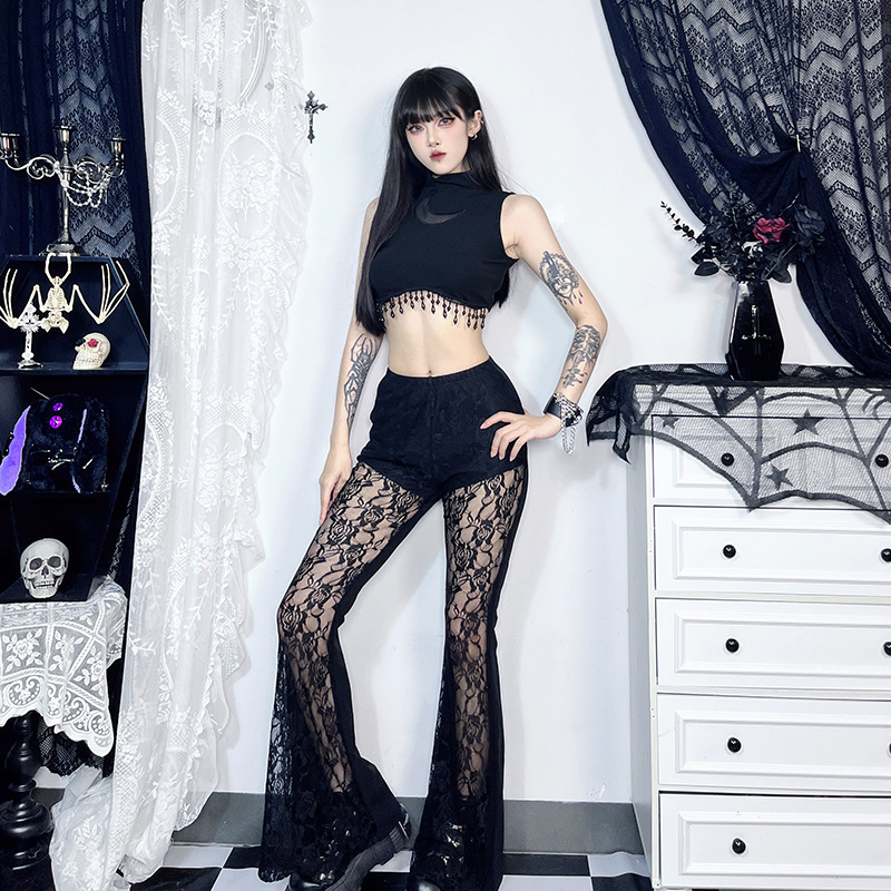 Party Bar Women's Punk Moon Polyester Pants Sets Pants Sets display picture 25