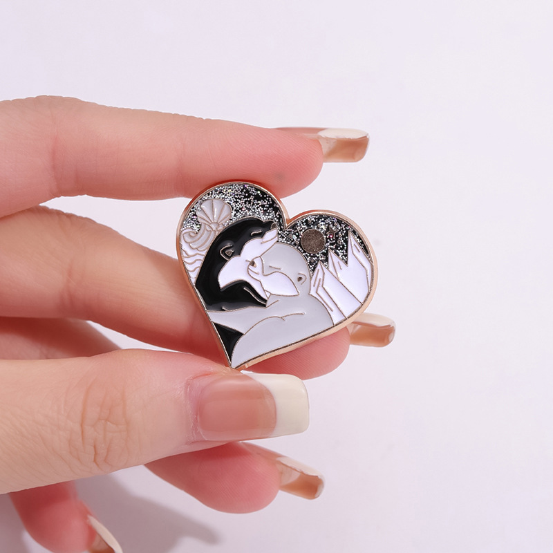 Cartoon Style Cute Cowboy Style Animal Letter Heart Shape Alloy Stamping Stoving Varnish Plating Unisex Brooches display picture 13