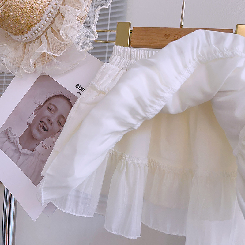 Strassenmode Tragen Herzform Baumwolle Spandex Polyester Mädchen Kleidung Sets display picture 2