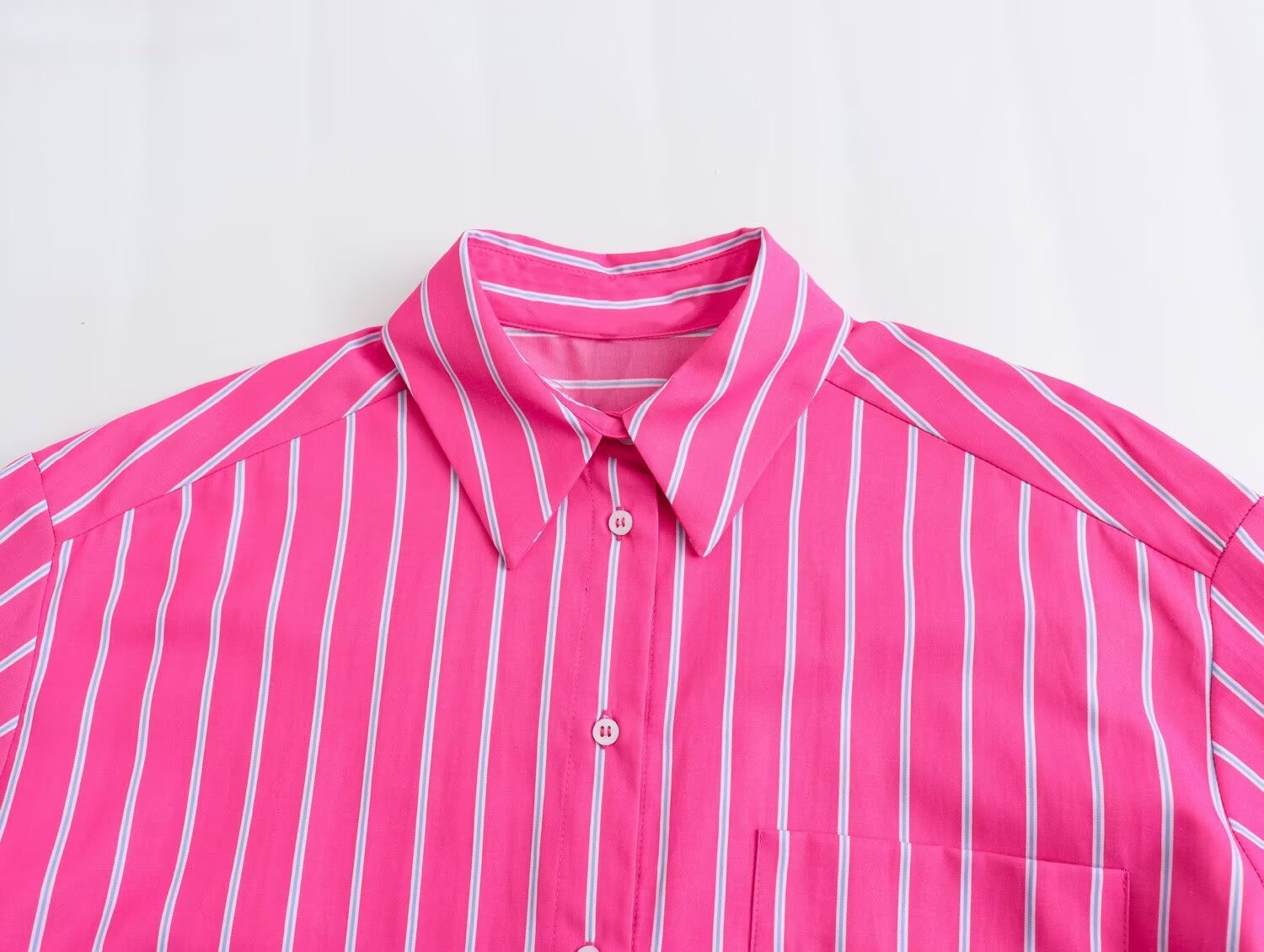 Women's Blouse Long Sleeve Blouses Button Streetwear Stripe display picture 3