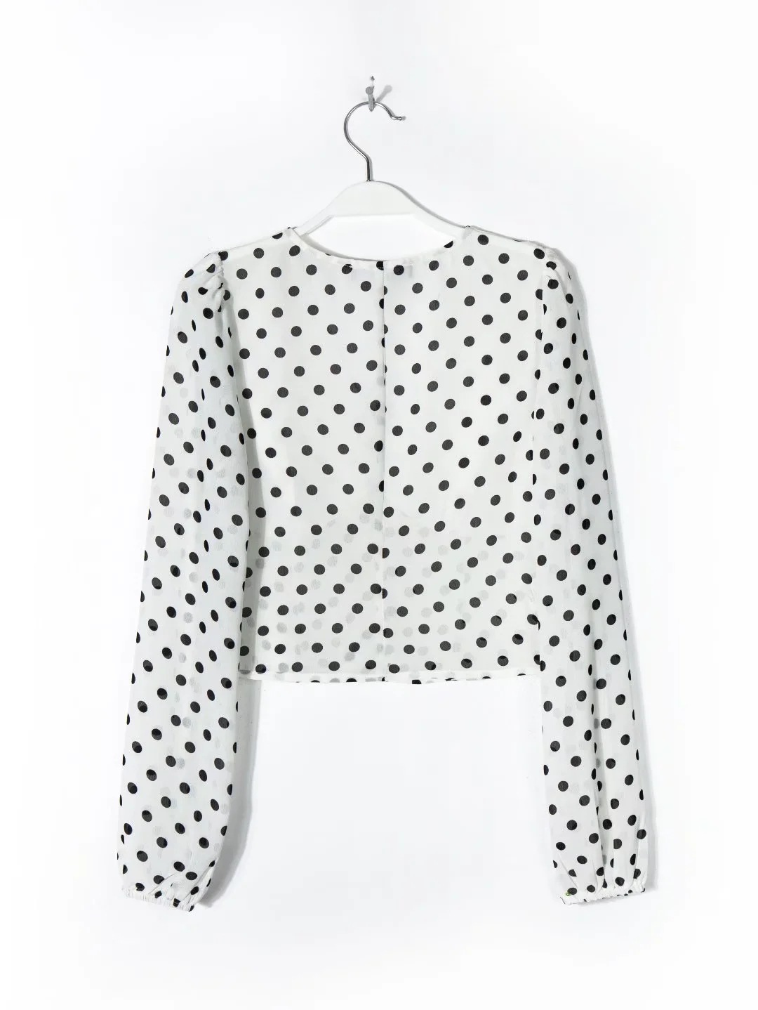 Women's Blouse Long Sleeve Blouses Streetwear Polka Dots display picture 3