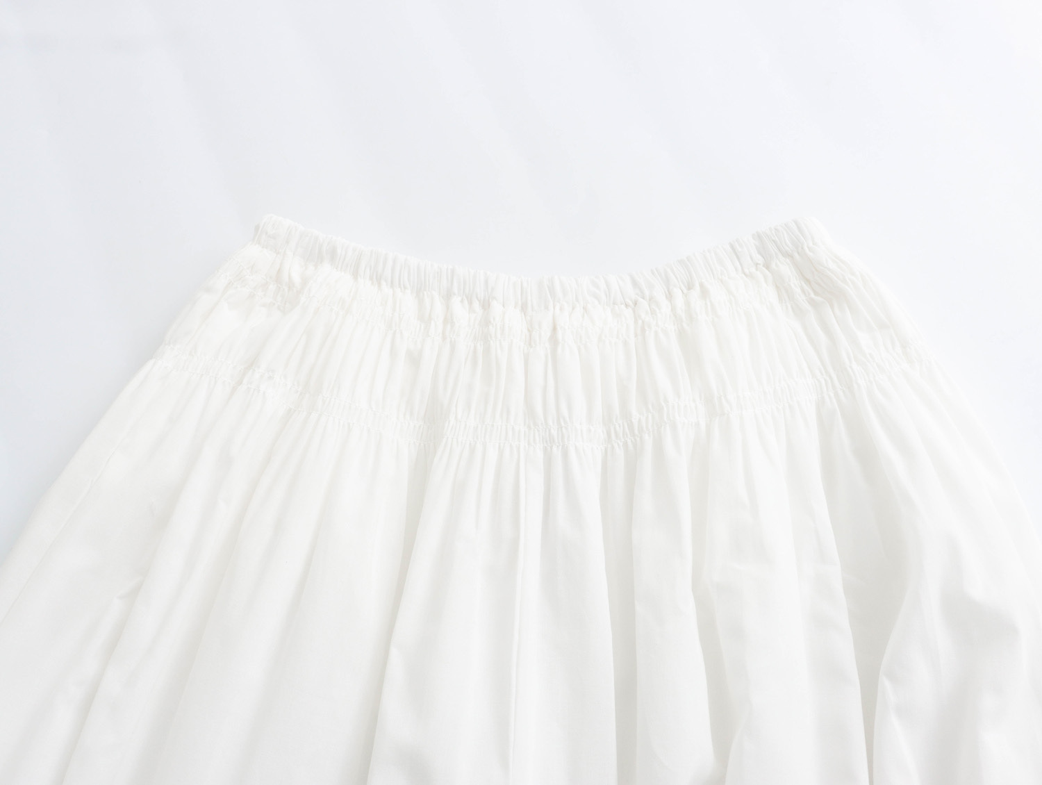 L'Été Style Simple Couleur Unie Polyester Robe Mi-Longue Jupes display picture 16