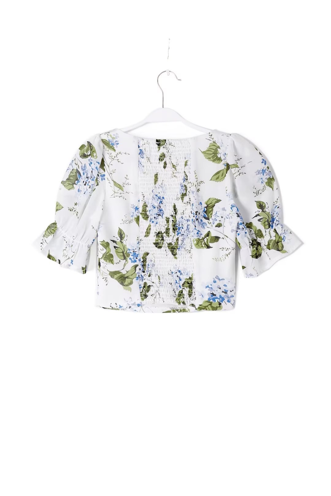Women's T-shirt Short Sleeve Blouses Tassel Streetwear Leaves Flower display picture 7