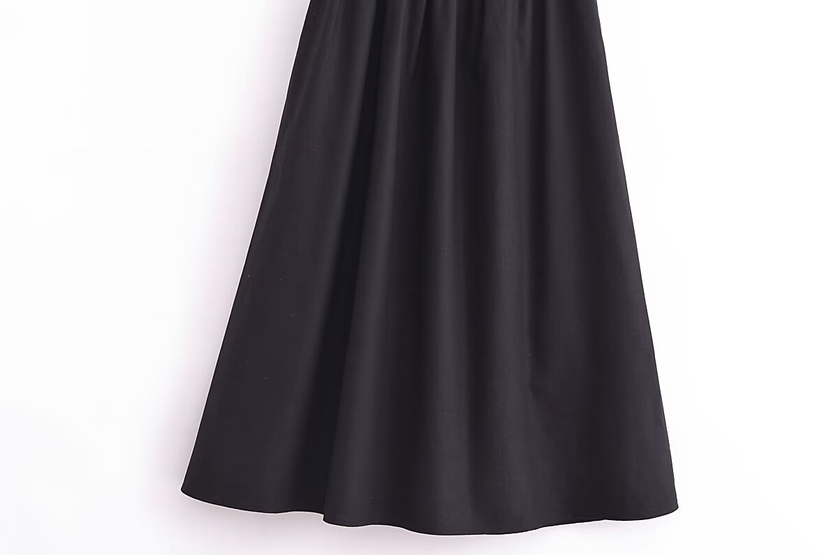 Women's Regular Dress Elegant U Neck Zipper Sleeveless Solid Color Bow Knot Maxi Long Dress Daily display picture 4