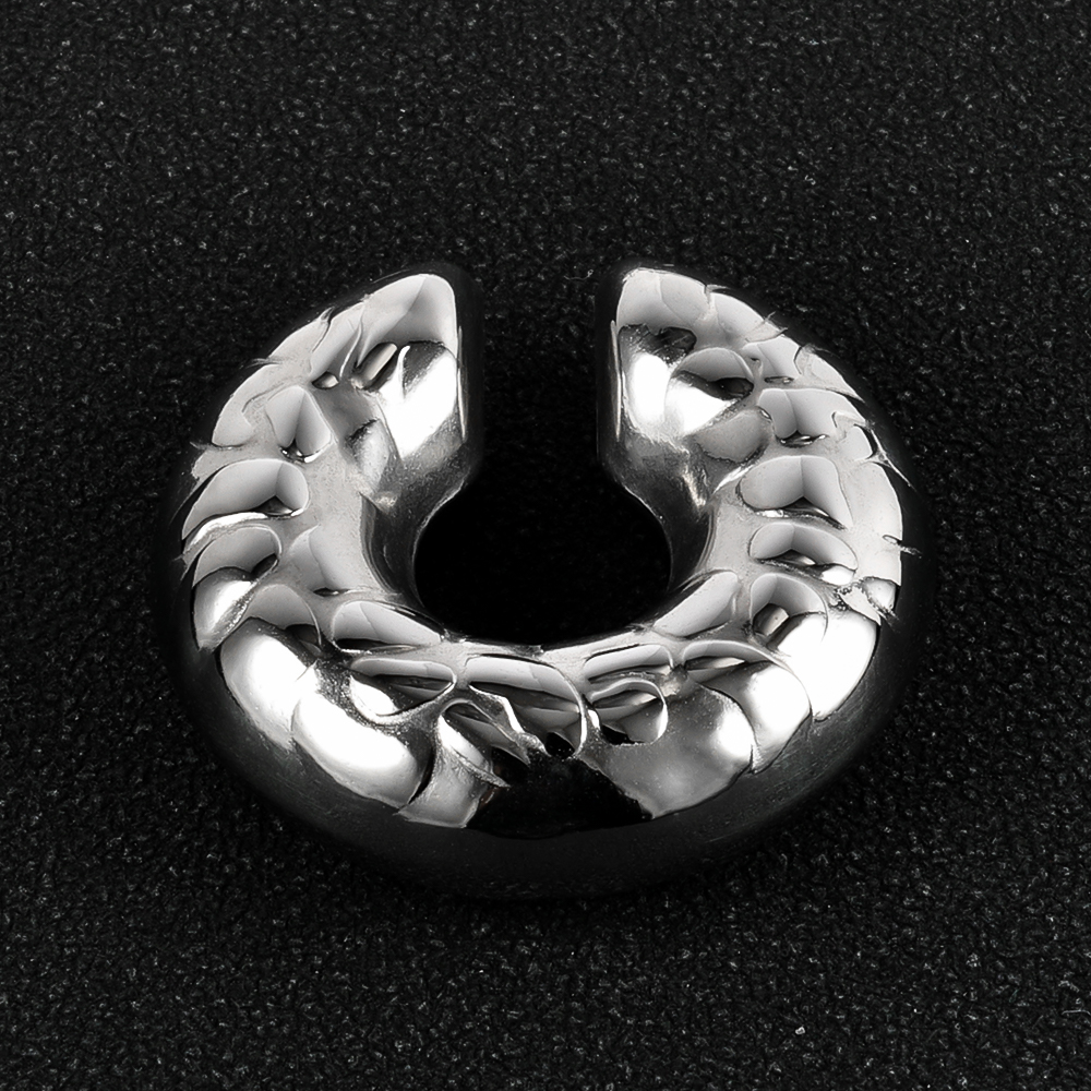 1 Piece Modern Style Simple Style Commute Solid Color Polishing 304 Stainless Steel Ear Cuffs display picture 8
