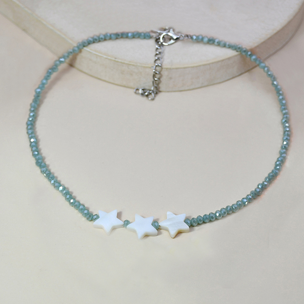 Wholesale Jewelry Simple Style Classic Style Starfish Shell Resin Shell Beaded Choker display picture 9
