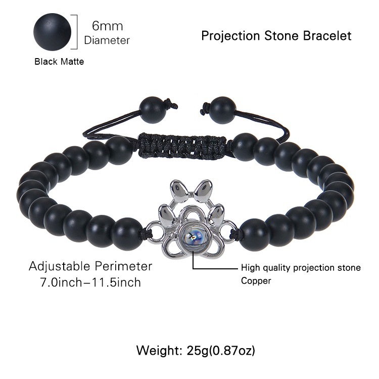 316 Stainless Steel  Natural Stone Simple Style Classic Style Beaded Color Block Bracelets display picture 12