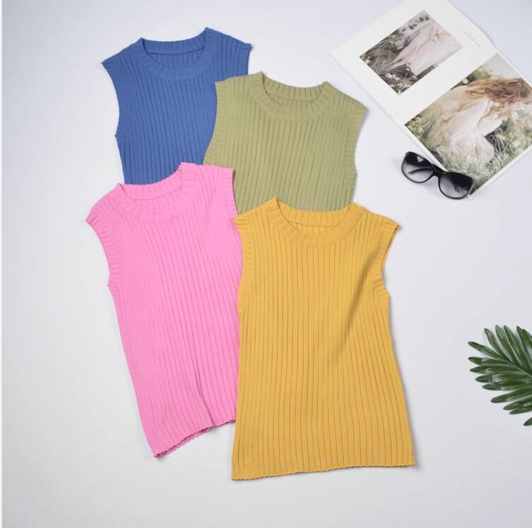 Women's Vest Tank Tops Simple Style Solid Color display picture 3