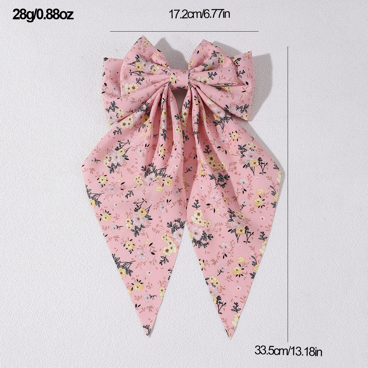 Women's Beach Sweet Simple Style Ditsy Floral Fruit Heart Shape Alloy Cloth Printing Hair Clip display picture 53