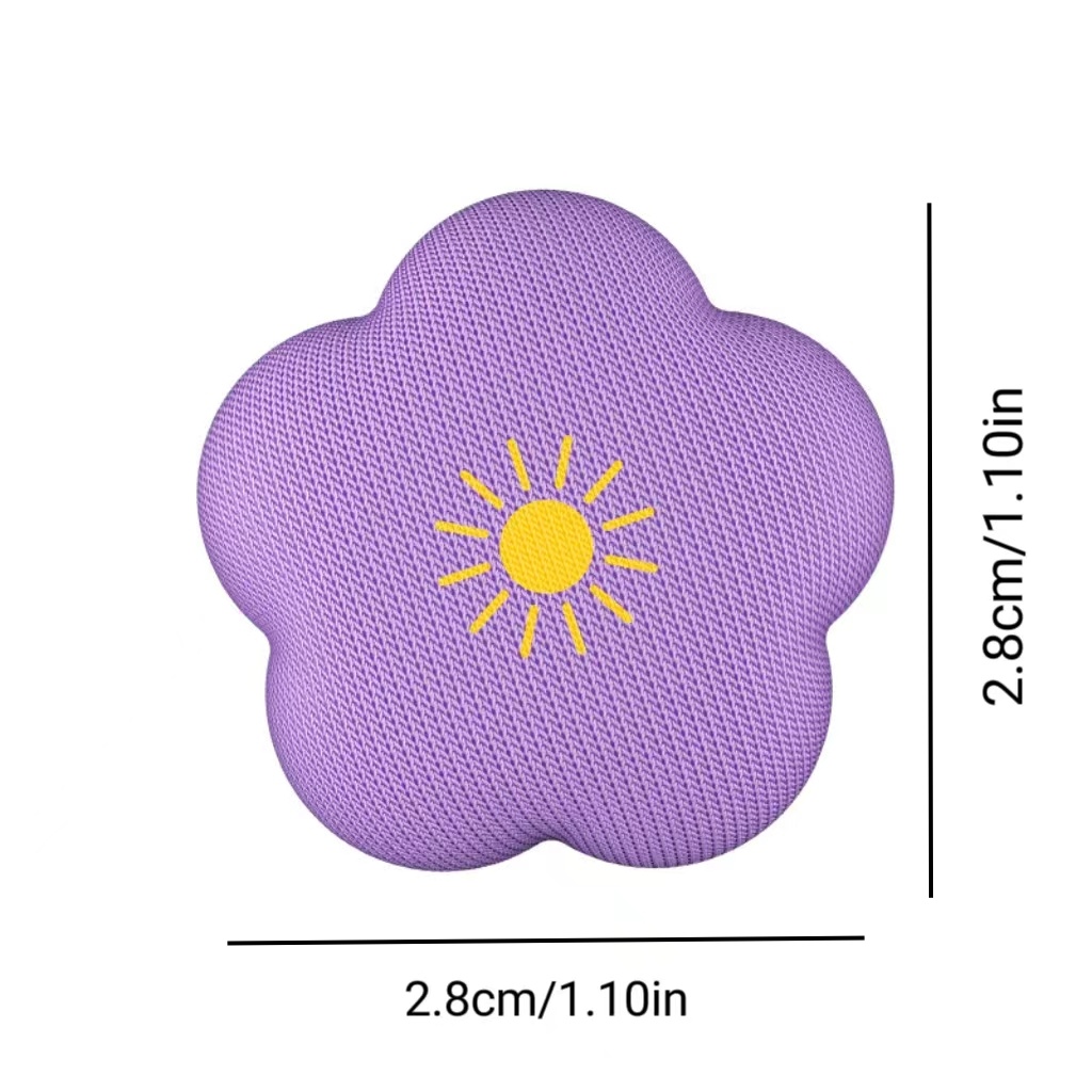 Cute Solid Color Plastic Cotton Pin display picture 4