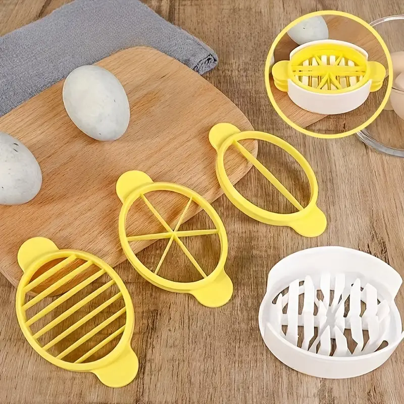Simple Style Color Block Plastic Egg Cutter 1 Piece display picture 5