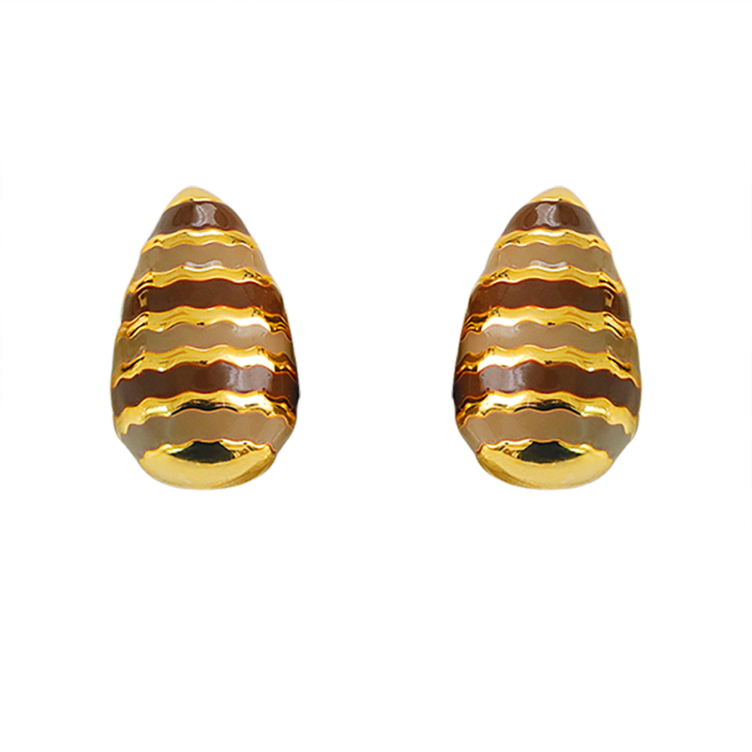 1 Pair Sweet Simple Style Butterfly Plating Copper 18K Gold Plated Ear Studs display picture 6
