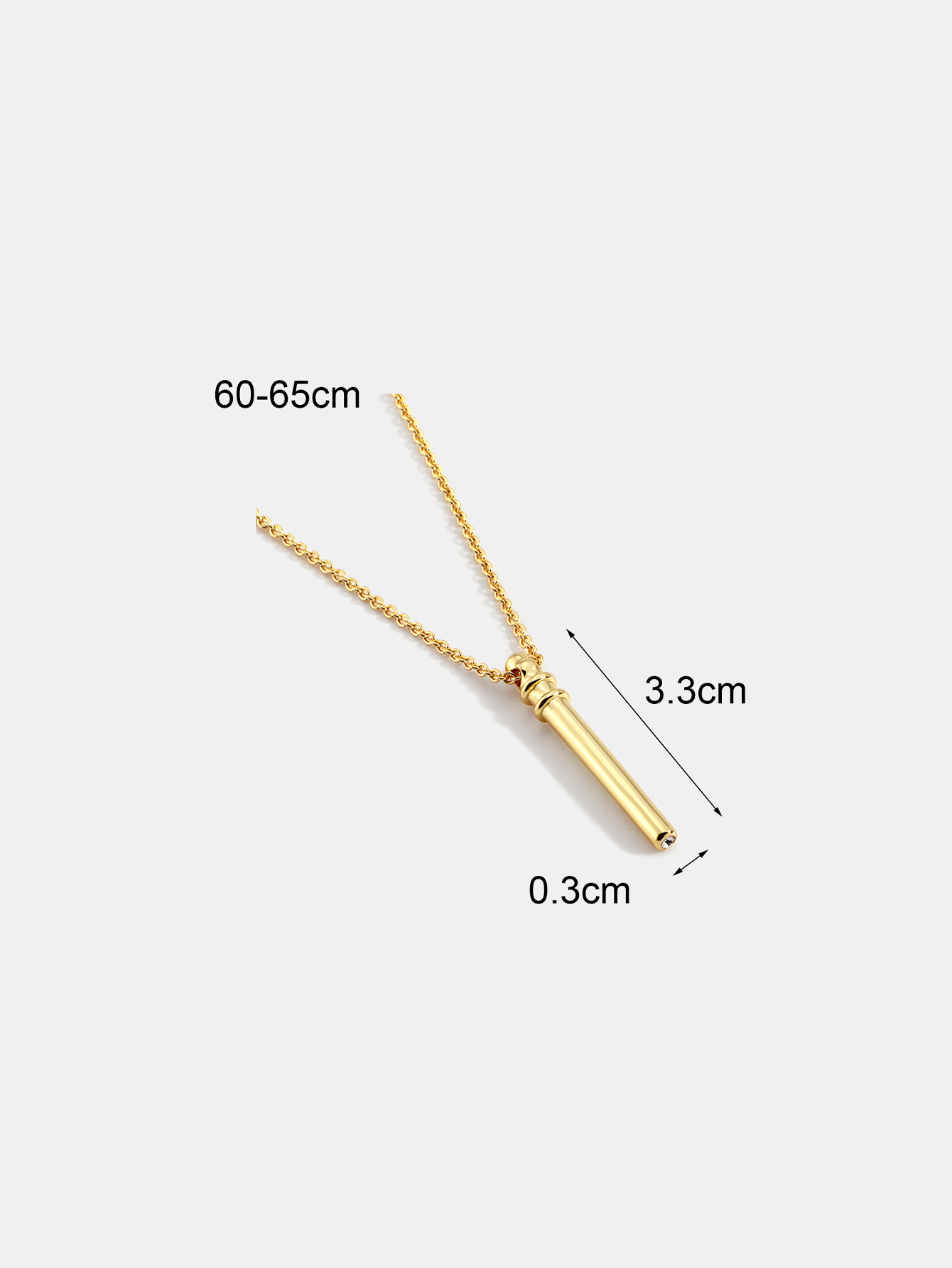 Copper 18K Gold Plated Simple Style Classic Style Plating Inlay Solid Color Zircon Pendant Necklace display picture 2