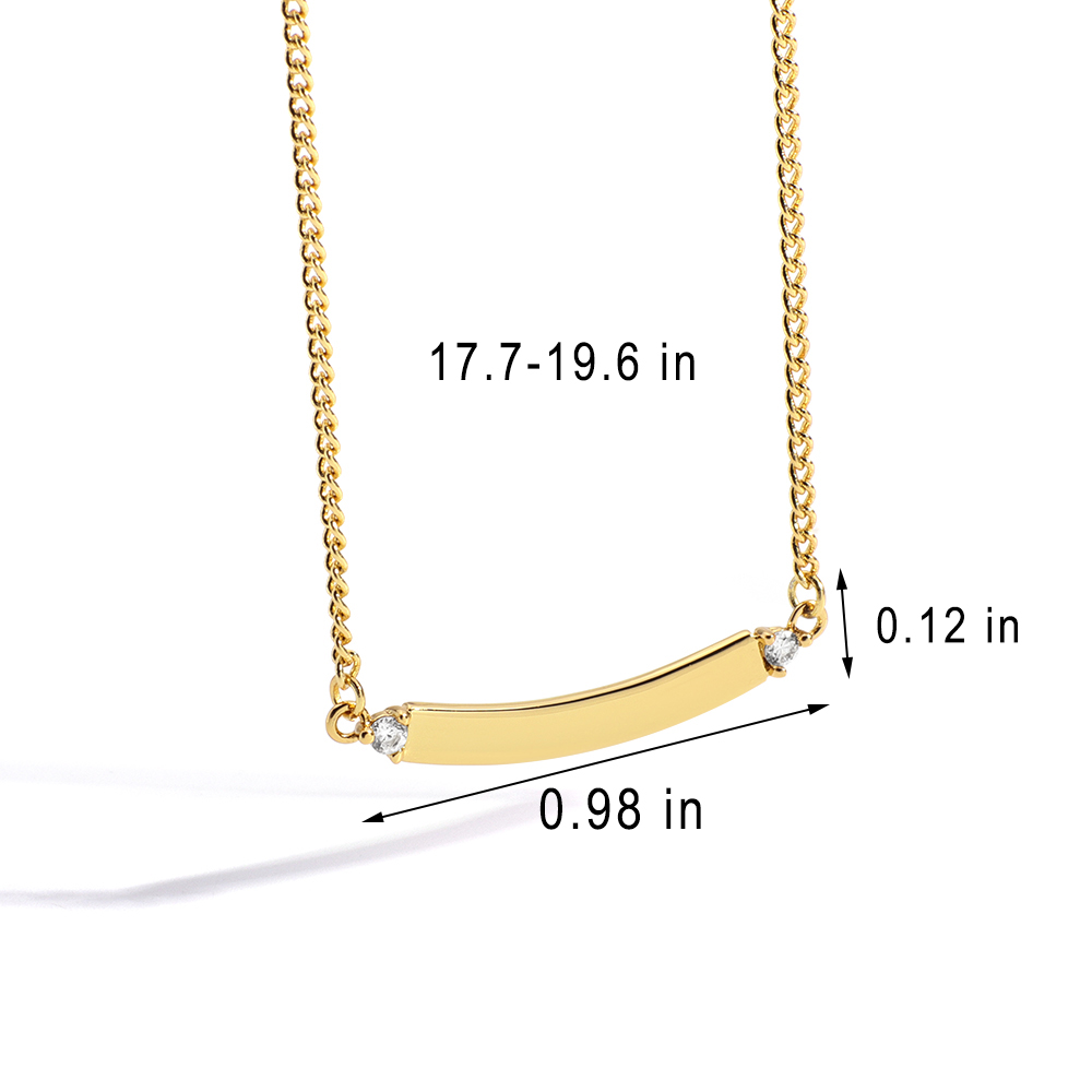 Cobre Chapados en oro de 18k Estilo Simple Estilo Clásico Enchapado Embutido Color Sólido Circón Collar Colgante display picture 6
