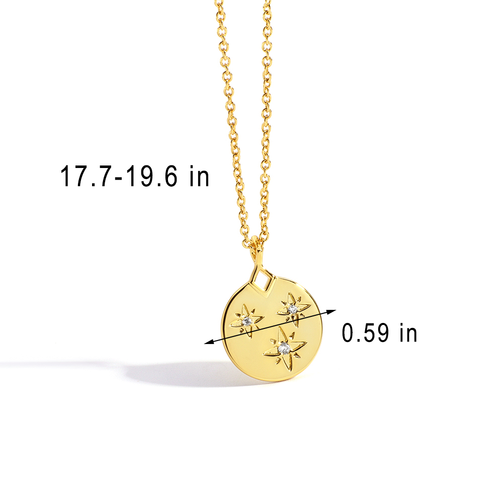 Copper 18K Gold Plated Simple Style Classic Style Plating Inlay Solid Color Zircon Pendant Necklace display picture 17