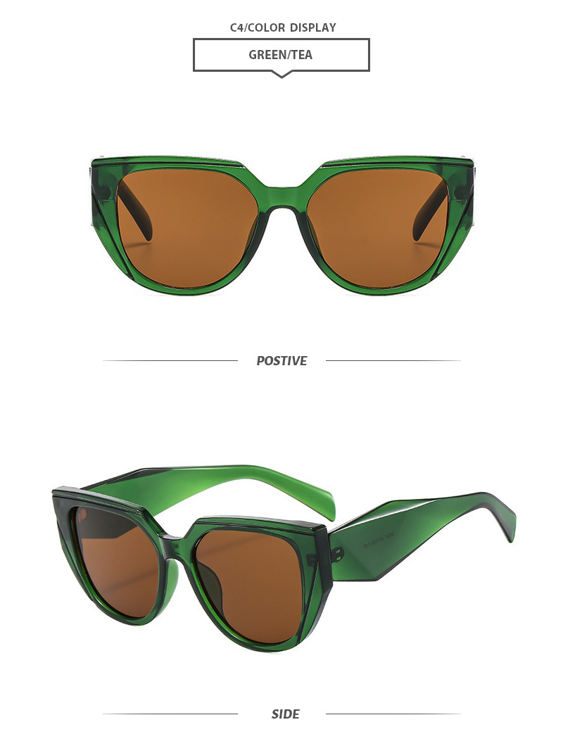 Elegant Gradient Color Pc Square Full Frame Women's Sunglasses display picture 10