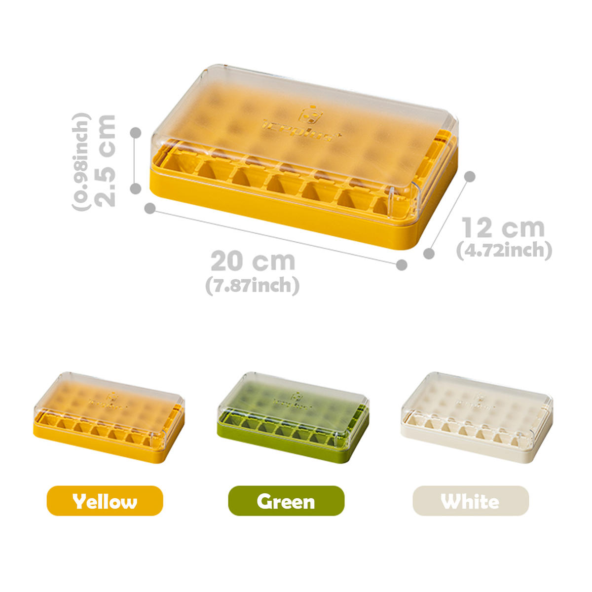 Basic Solid Color PP Ice Tray 1 Piece display picture 7
