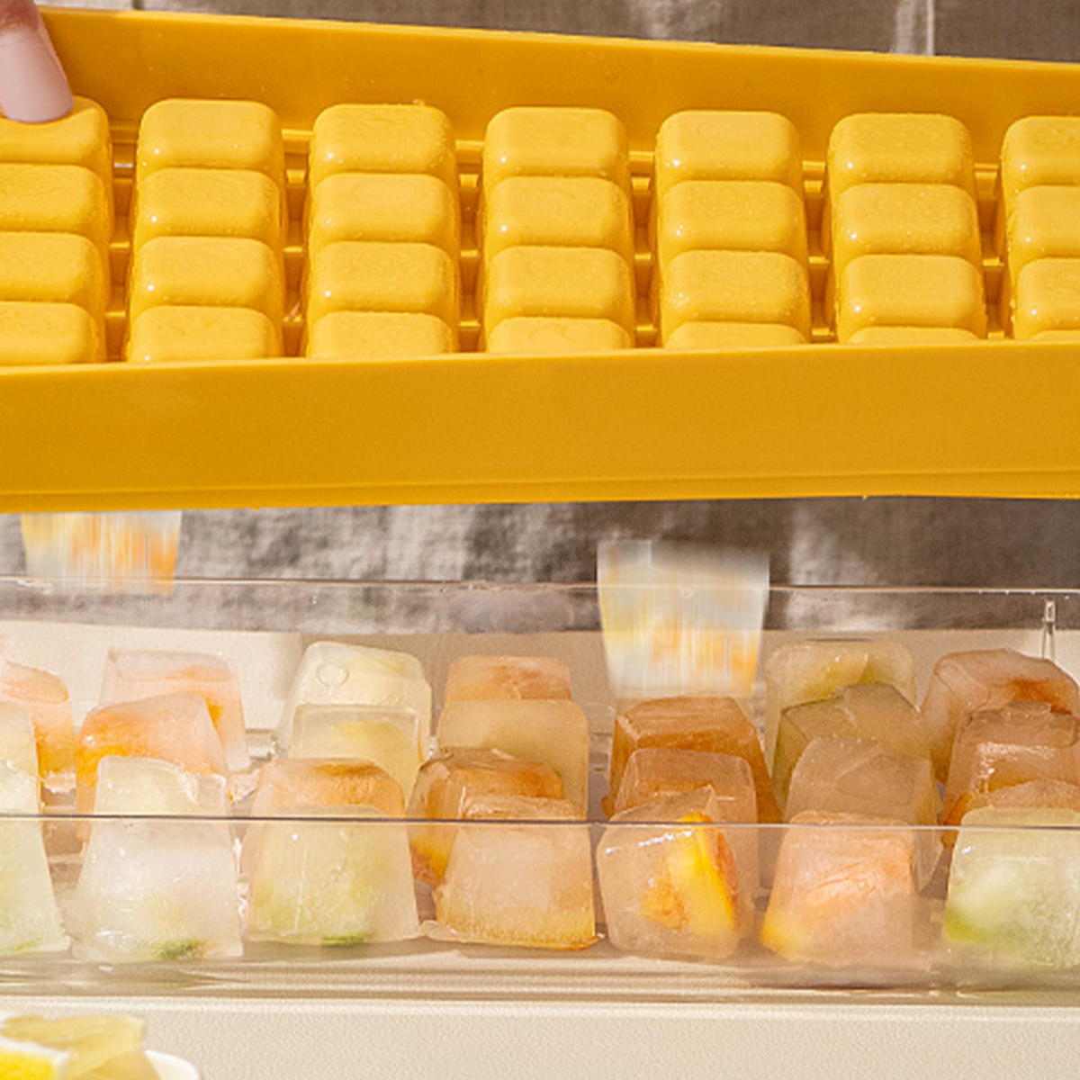 Basic Solid Color PP Ice Tray 1 Piece display picture 5