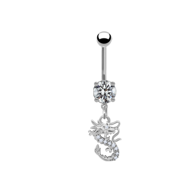 Casual Vacation Bow Knot 316 Stainless Steel  Alloy Plating Inlay Resin Rhinestones Pearl White Gold Plated Gold Plated Women's Belly Ring display picture 17