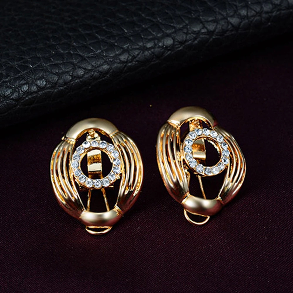 Casual Simple Style Peacock Water Droplets Gold Plated Alloy Crystal Alloy Wholesale Jewelry Set display picture 16