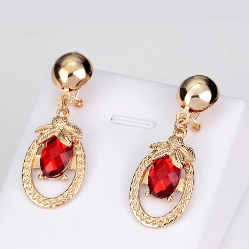 Casual Simple Style Peacock Water Droplets Gold Plated Alloy Crystal Alloy Wholesale Jewelry Set display picture 22