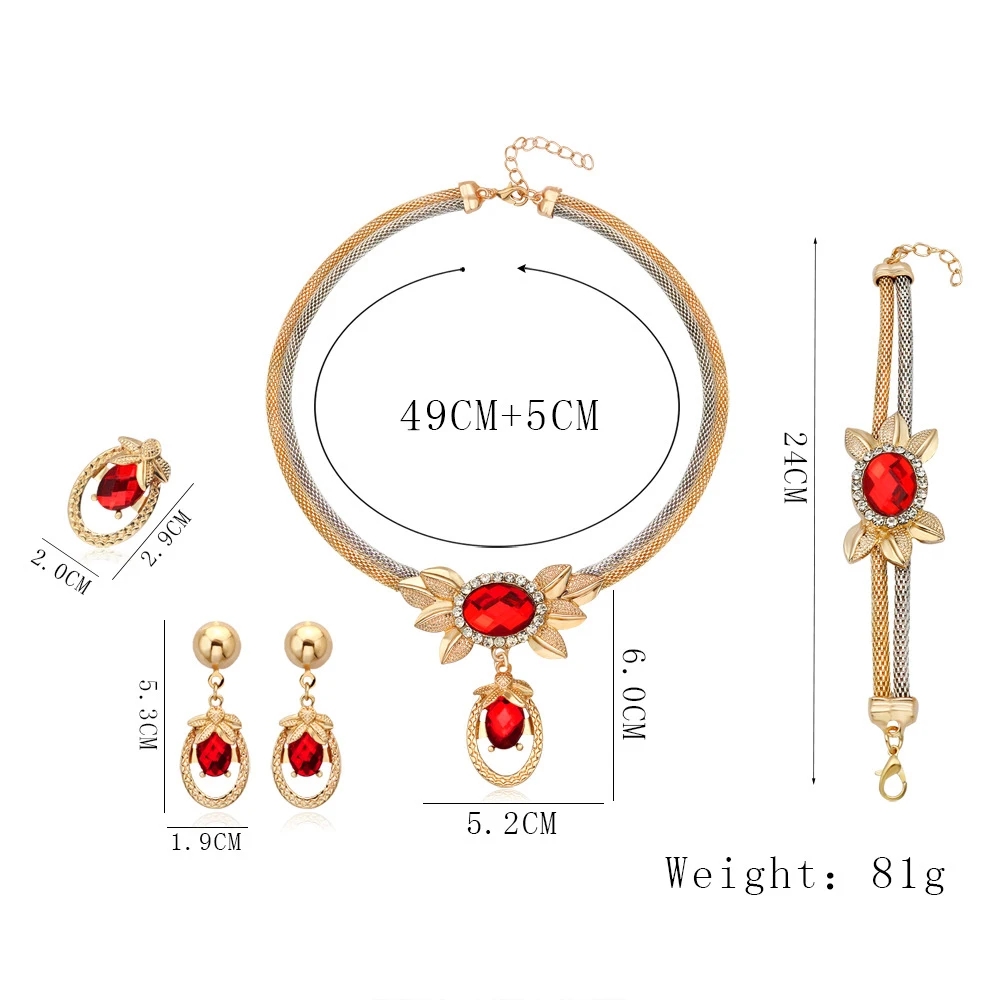Casual Simple Style Peacock Water Droplets Gold Plated Alloy Crystal Alloy Wholesale Jewelry Set display picture 24