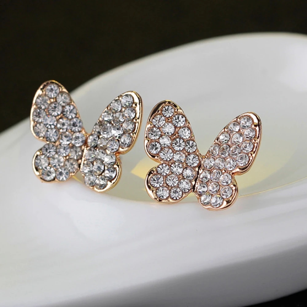 Casual Simple Style Peacock Water Droplets Gold Plated Alloy Crystal Alloy Wholesale Jewelry Set display picture 28
