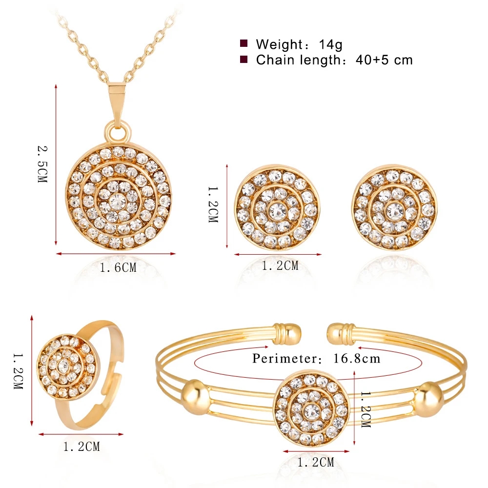 Casual Hip-Hop Luxurious Geometric Heart Shape Crown Gold Plated Artificial Pearls Crystal Alloy Wholesale Jewelry Set display picture 19