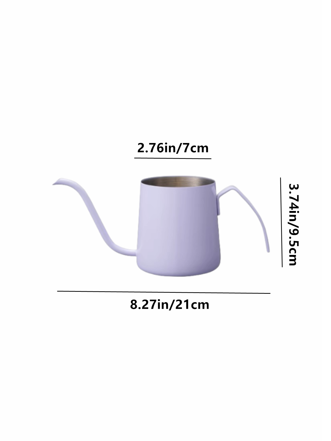 Casual Solid Color 201 Stainless Steel Hand Pouring Coffee Pot 1 Piece display picture 7
