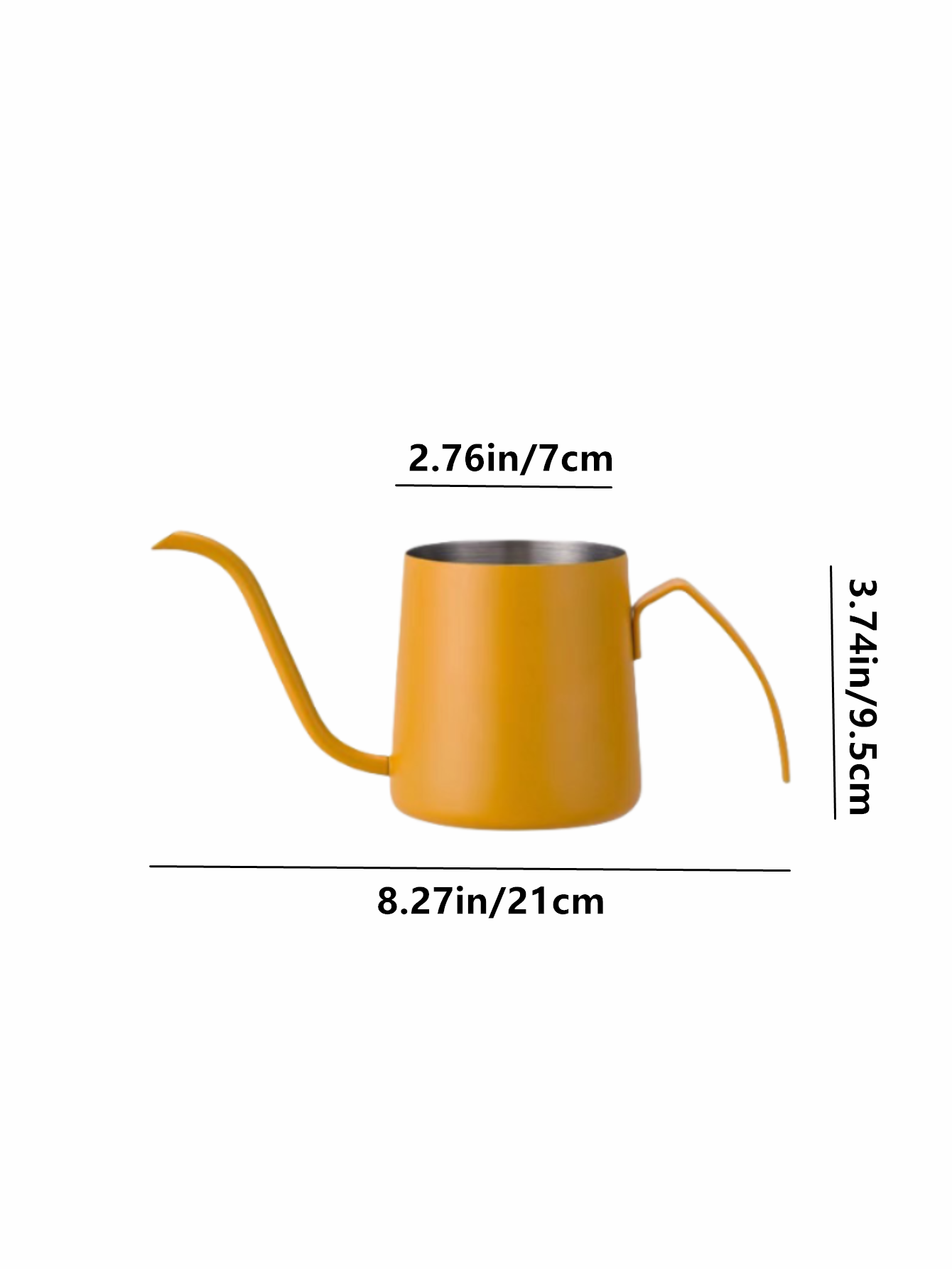 Casual Solid Color 201 Stainless Steel Hand Pouring Coffee Pot 1 Piece display picture 8
