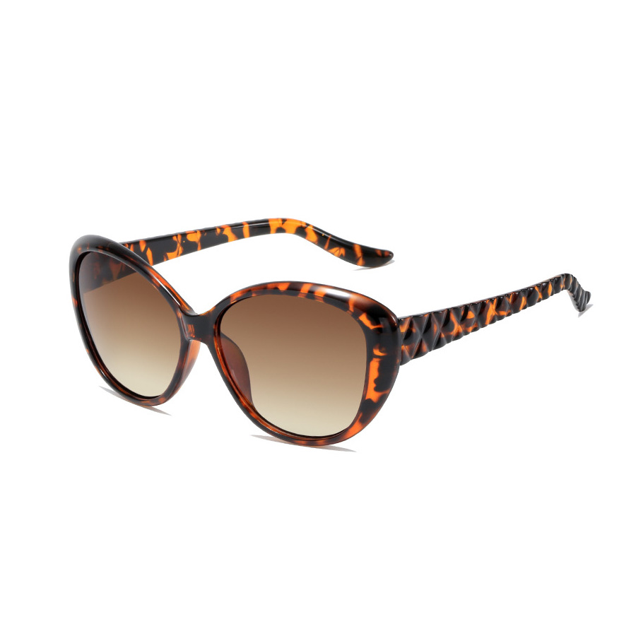 Modern Style Simple Style Classic Style Oval Ac Oval Frame Full Frame Women's Sunglasses display picture 8