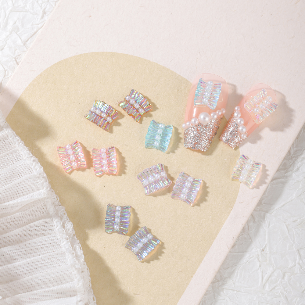 Fairy Style Princess Geometric Resin Nail Decoration Accessories A Pack Of 30 display picture 7