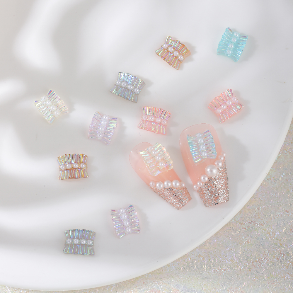 Fairy Style Princess Geometric Resin Nail Decoration Accessories A Pack Of 30 display picture 5