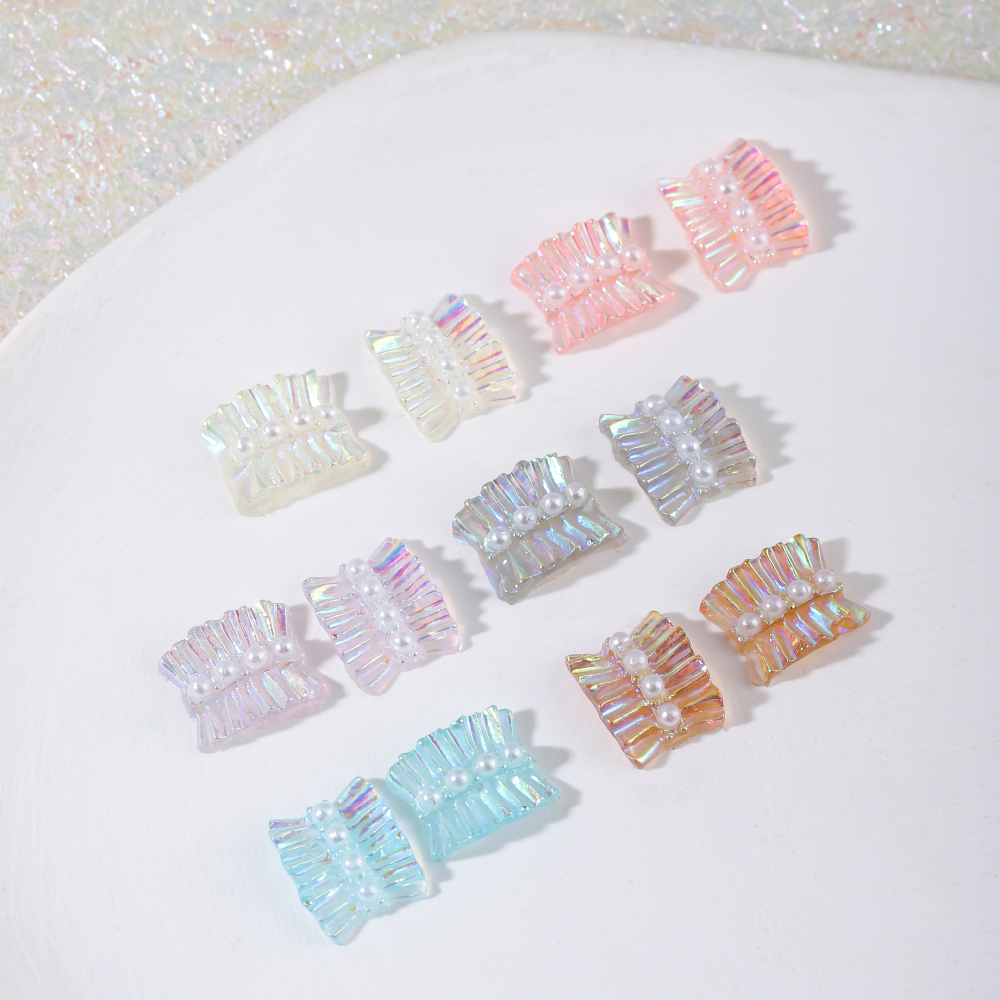 Fairy Style Princess Geometric Resin Nail Decoration Accessories A Pack Of 30 display picture 2
