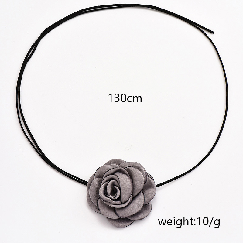 Wholesale Jewelry Simple Style Classic Style Flower Cloth Patchwork Choker display picture 2