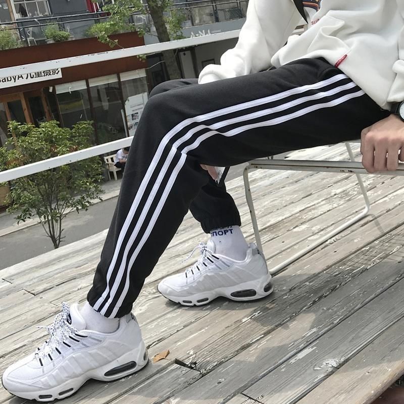 Women's Class Indoor Daily Simple Style Stripe Simple Solid Color Full Length Drawstring Elastic Waist Washed Casual Pants Jogger Pants Sweatpants display picture 9