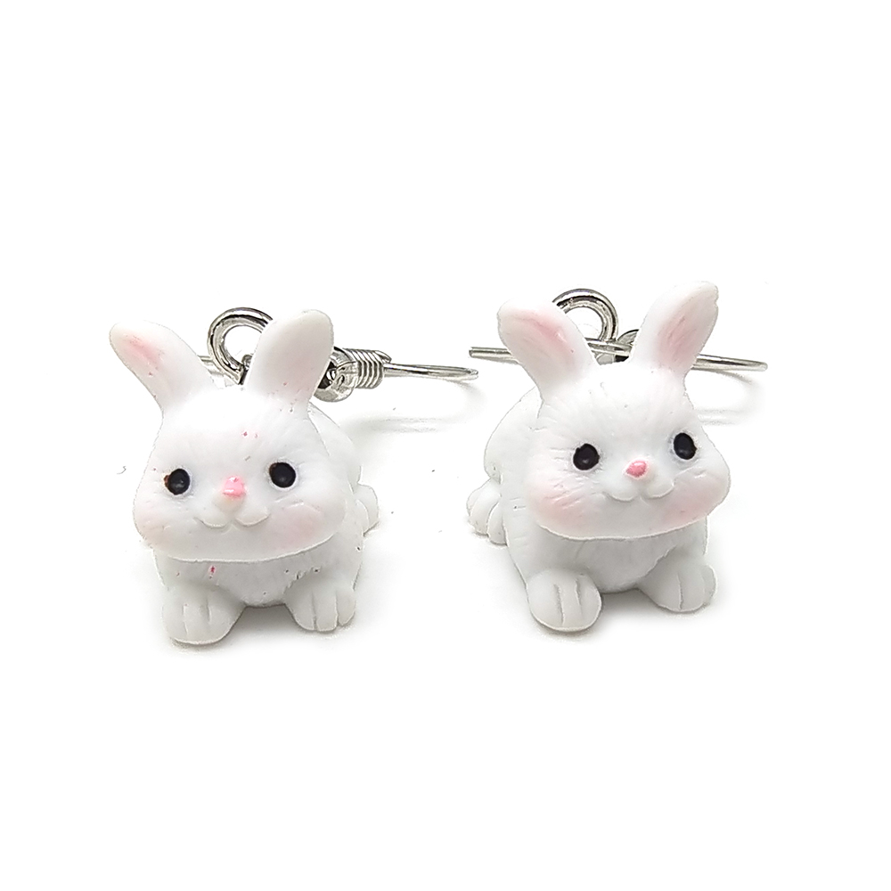 1 Pair Casual Cute Simple Style Animal Fox Frog Alloy Resin display picture 3