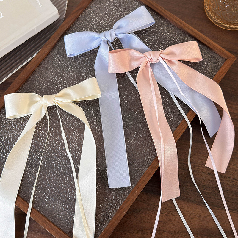 Women's Elegant Cute Sweet Bow Knot Cloth Bowknot Hair Clip display picture 3
