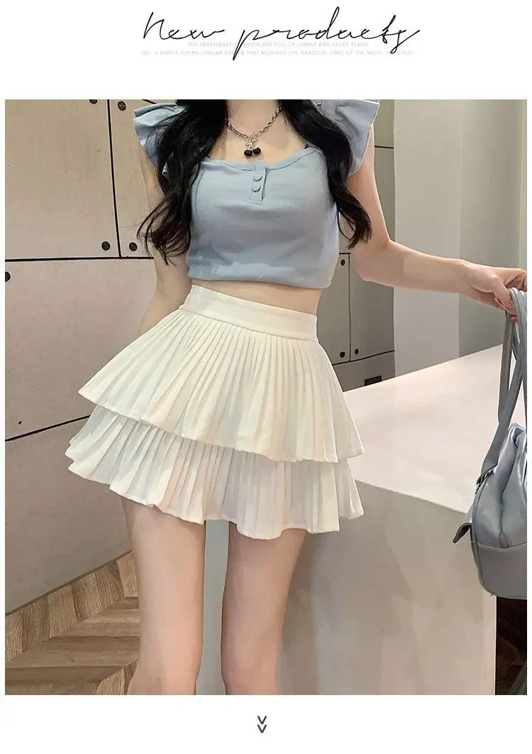 Summer Simple Style Simple Solid Color Rayon Spandex Polyester Above Knee Skirts display picture 2