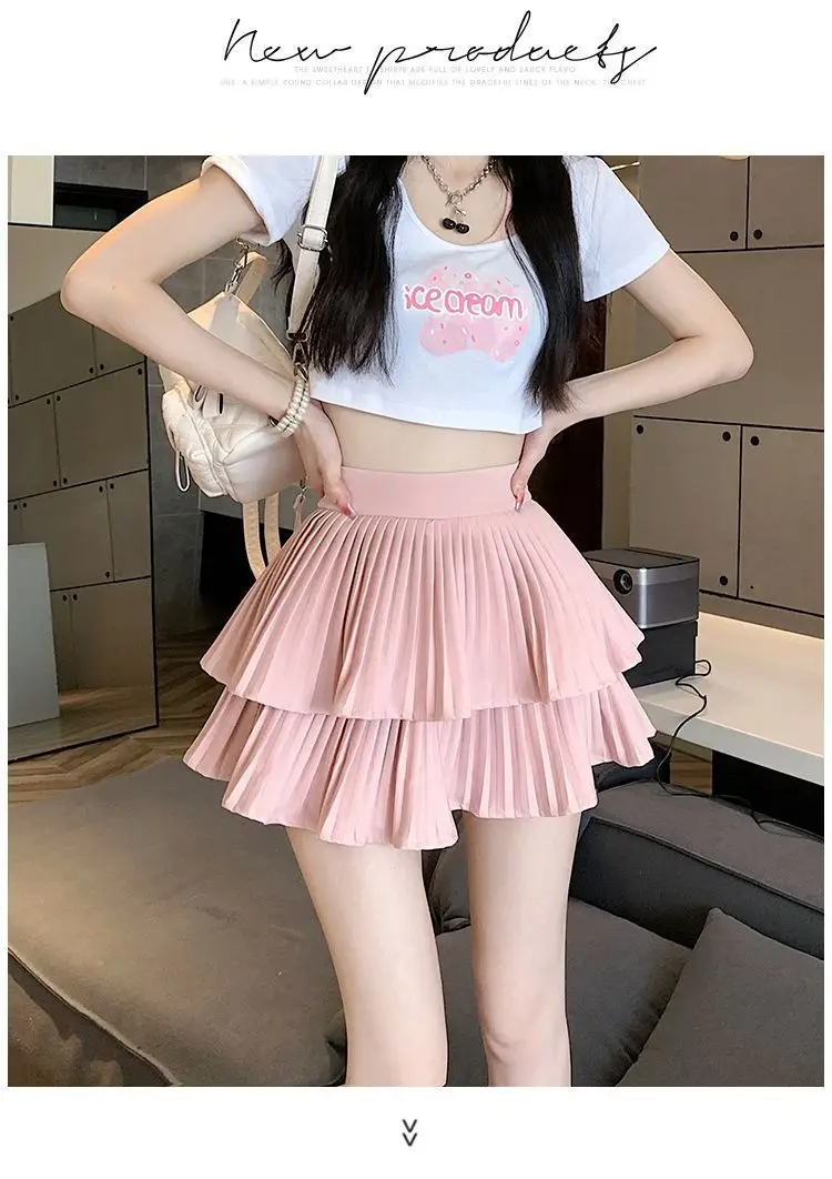 Summer Simple Style Simple Solid Color Rayon Spandex Polyester Above Knee Skirts display picture 12
