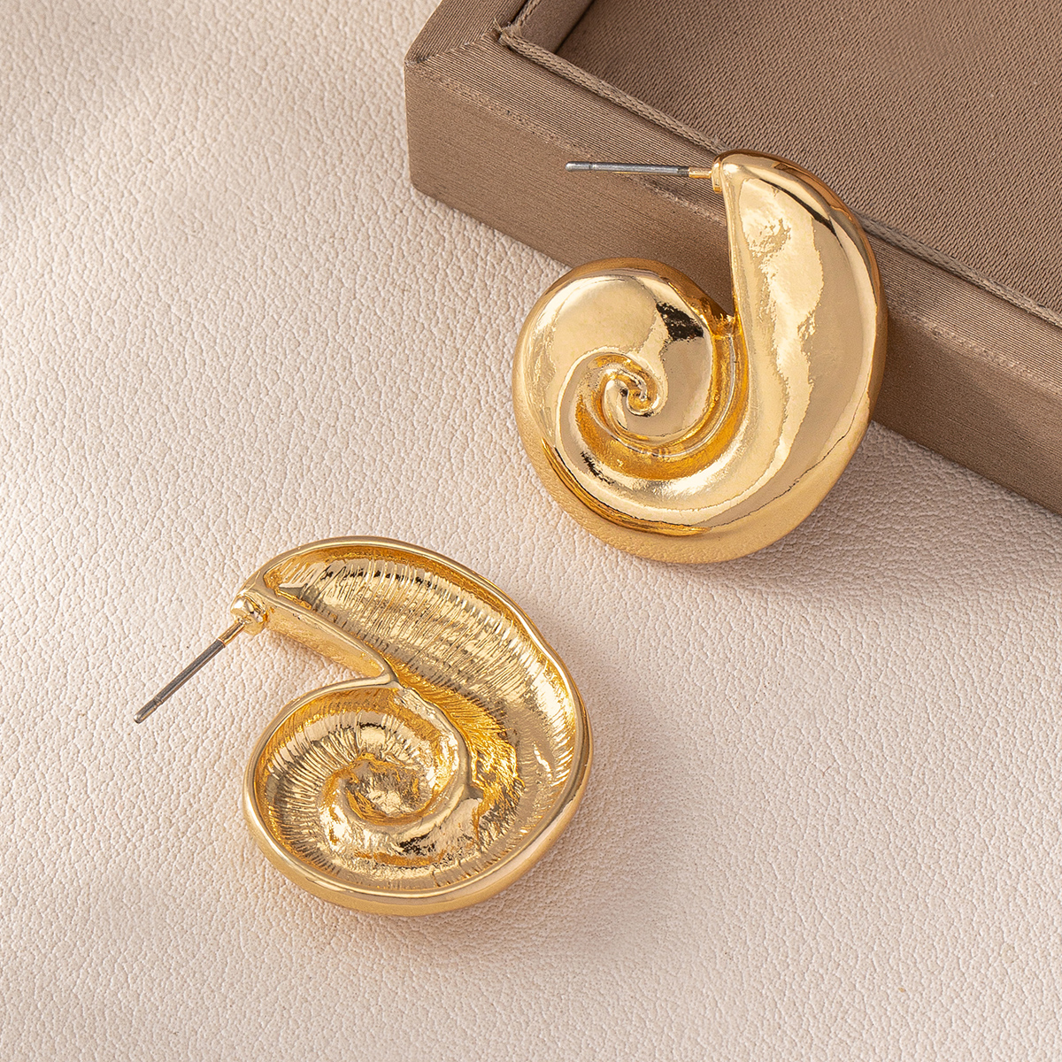 1 Pair Beach Conch Zinc Alloy Ear Studs display picture 6