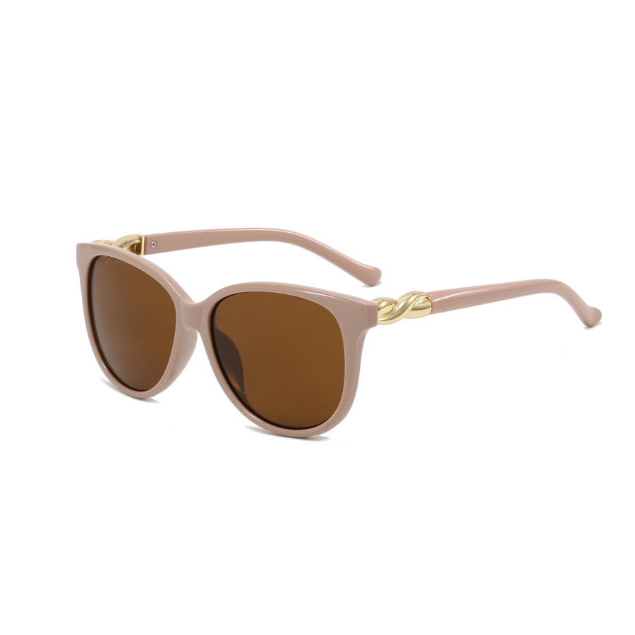 Basic Modern Style Classic Style Square Twist Ac Square Full Frame Women's Sunglasses display picture 4