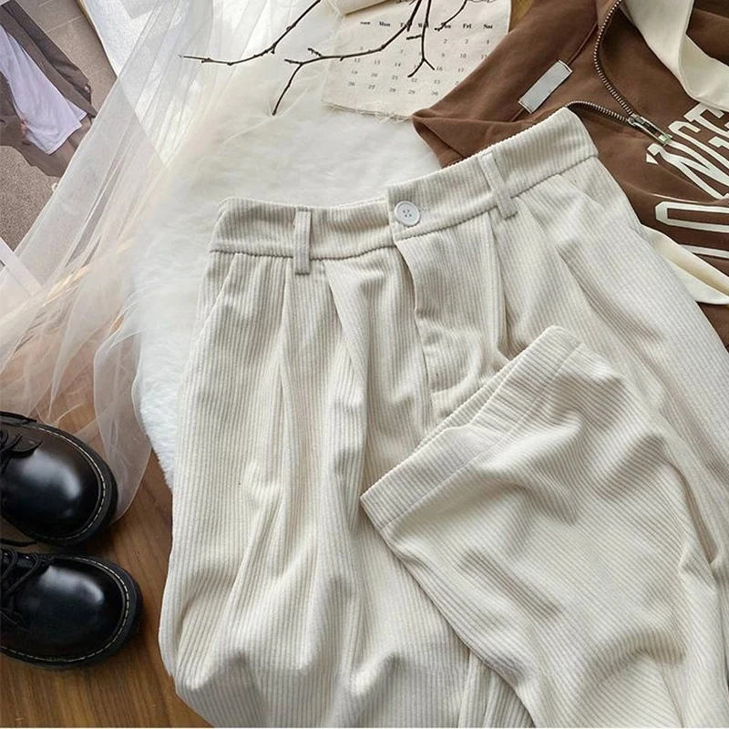 Women's Class School Daily Simple Style Solid Color Ankle-Length Full Length Pocket Elastic Waist Washed Casual Pants display picture 13