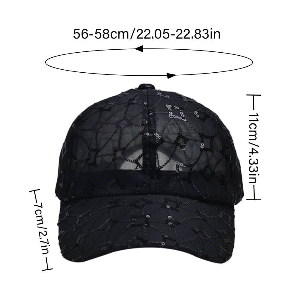 Women's Embroidery Simple Style Color Block Curved Eaves Baseball Cap display picture 4