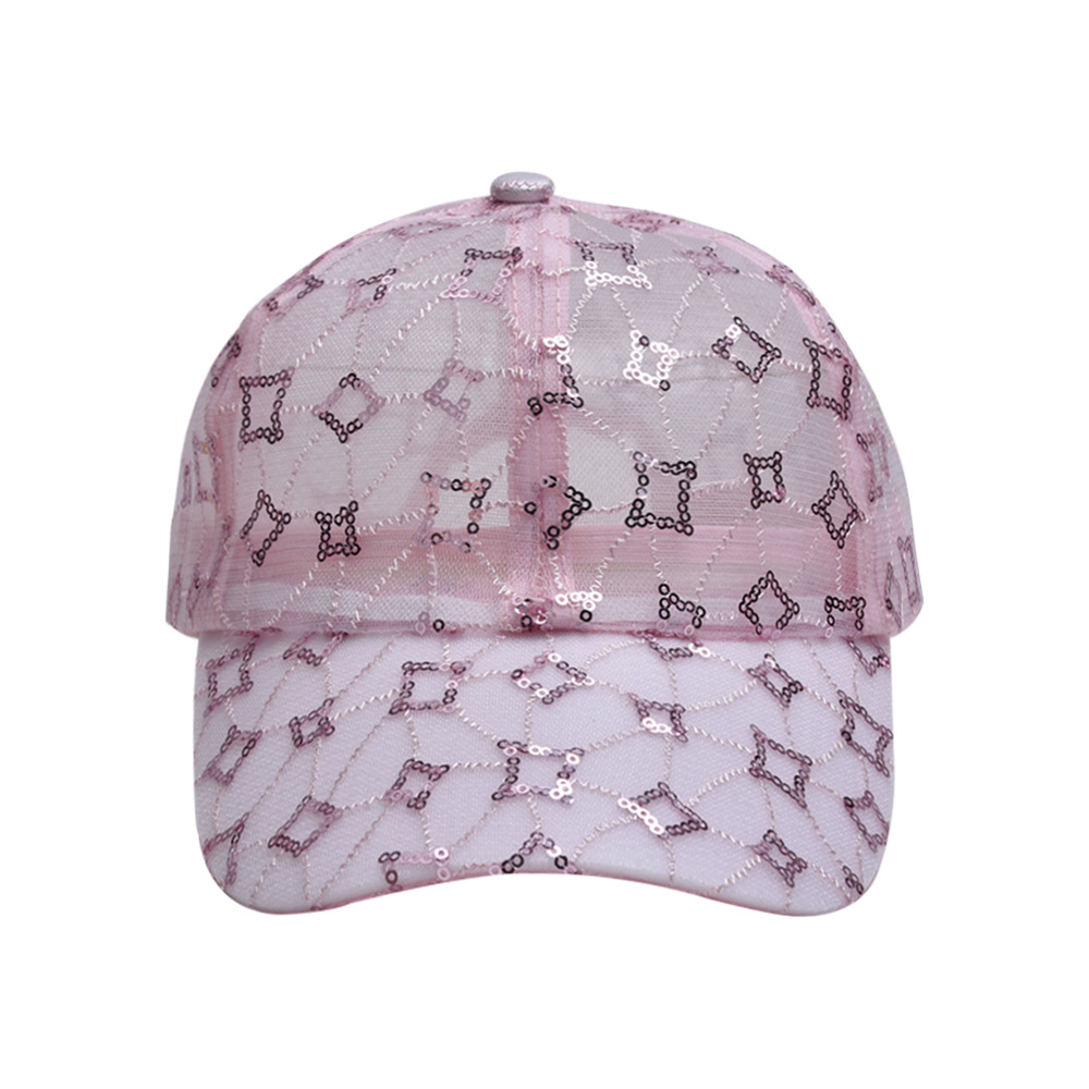 Women's Embroidery Simple Style Color Block Curved Eaves Baseball Cap display picture 6