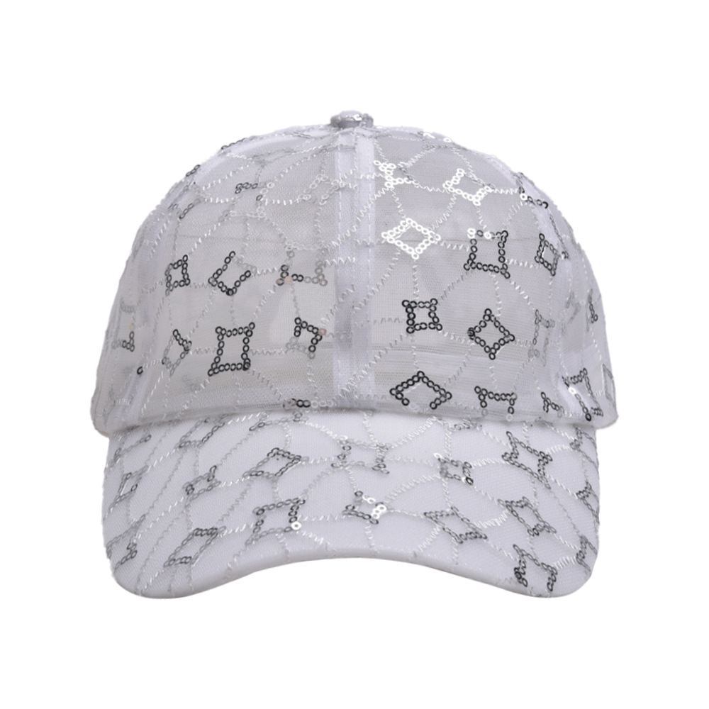 Women's Embroidery Simple Style Color Block Curved Eaves Baseball Cap display picture 7