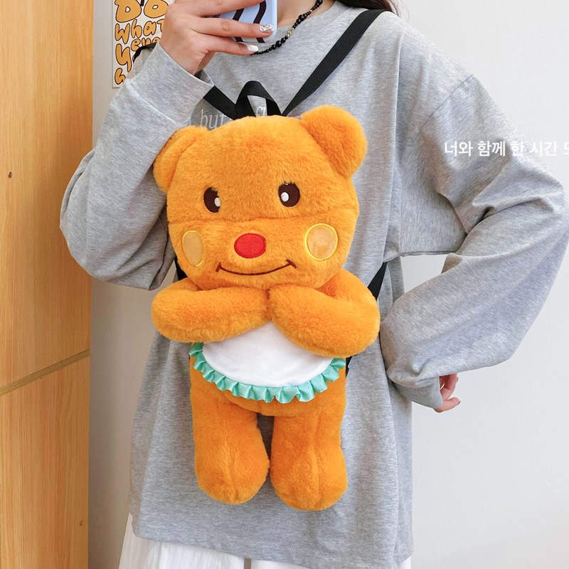 2024 New Online Influencer Cute Bear Toy Bag BEBEAR Plush Toy Bag display picture 12