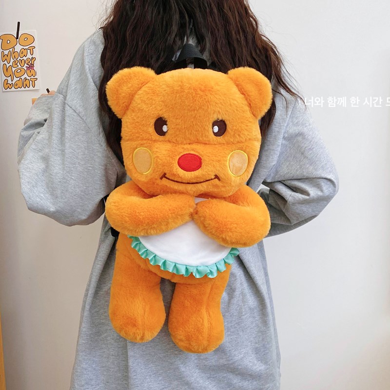 2024 New Online Influencer Cute Bear Toy Bag BEBEAR Plush Toy Bag display picture 9